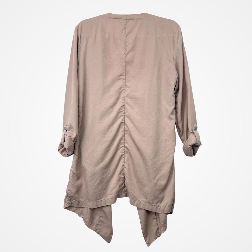 Eliane Rose Womens Open Front Jacket Blush Pink‎ Lagom Lightweight Neutral - Picture 6 of 14